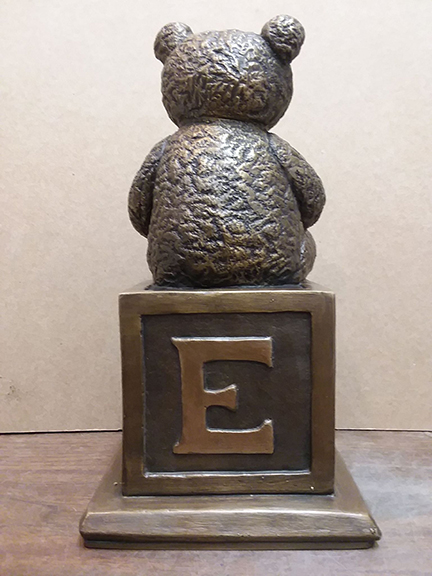 teddy bear urn